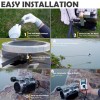 WRSTER-TECH Pond Aerator Pump Lake Pond Aeration Timer Kit Self