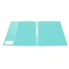 HERMA 19497 File Folder A4 Translucent Turquoise, Pack of 3,