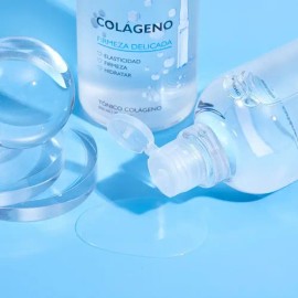 Tónico Colágeno Firmeza y Elasticidad 500ML Piel Radiante ULTRAMO Día/Noche Todo Tipo De Piel Facial Toner