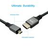 Seadream 4K Micro HDMI to HDMI Cable 1FT 2Pack High-Speed