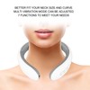 Electric Pulse Neck Massager Vibration Heat 3D Fitment Reduce Fatigue