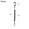 Pullther Coil Strap, Drop Prevention Cord, Spiral Cord, Extension 5.9