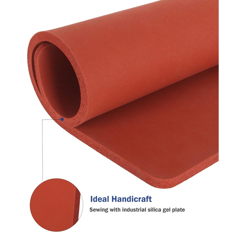 FlySkip 15x15Inch Heat Press Pad Mat 0.3" Thickest Silicone Pad