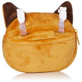 Marushin 1025011600 Pocket Pouch, My Neighbor Totoro, Cat Bath Pocket, H 4.5 x W 6.1 x D 0.8 inches (11.5 x 15.5 x 2 cm), Not including the protruding applique part), Kindergarten Entrance Supplies, Kindergarten Preparation, Nursery School, Kindergarten,