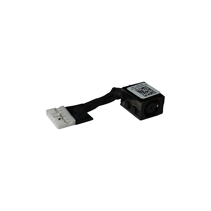 Power4Laptops Replacement Power Supply Socket with Cable Compatible with Dell