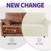 ZNSAYOTX Chair Slipcovers with Arms for Living Room High Stretchy