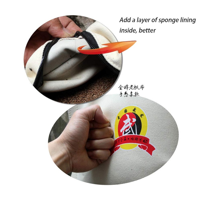 HYFAN Canvas Wall Bag for Wing Chun Kung Fu Boxing