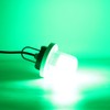 30W LED Underwater Fishing Light 18000lm Green Submersible Fish Attracting