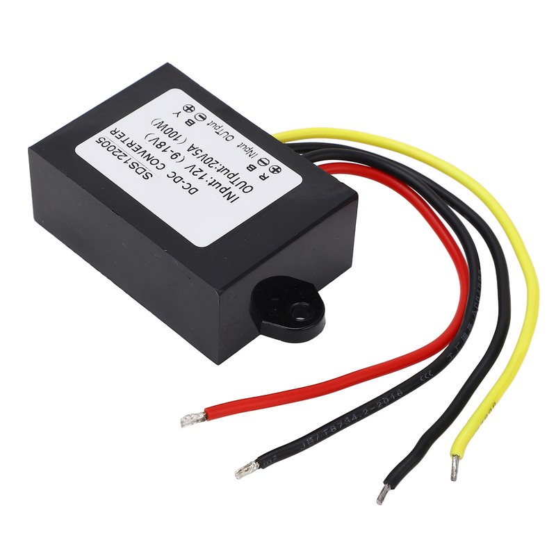 DC Boost Module High Efficiency Voltage Converter Module with Plastic