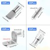 110pcs Shelf Support Pegs Pins Kit,L-Shaped Clips Holders for Cabinet