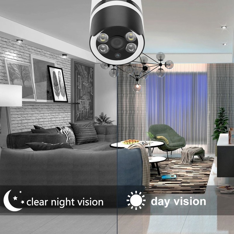 Phone Control Wireless WiFi Camera Clear Picture & Audio 2-way