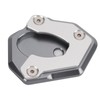 Motorcycle Kickstand Enlarged Plate Aluminium Alloy Replacement for Z650 Z900