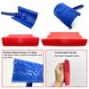 4-Pack Wood Grain Tool, Wood Graining Roller Painting Tool with
