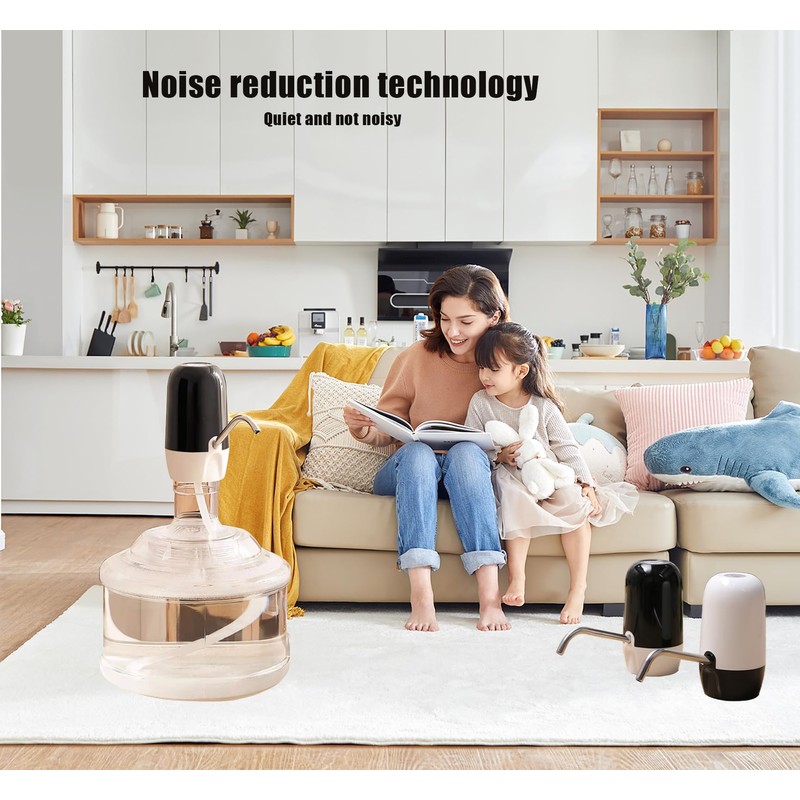 Double Pump 5 Gallon Water Dispenser Portable Water Pump for