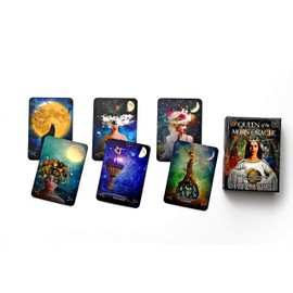 Oracle Card, Japanese Version, Divination Telling, Queen of the Moon Oracle, Japanese Instruction Manual Included