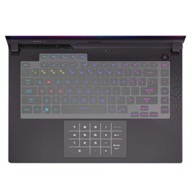 MiNGFi TPU Keyboard Protective Cover for ASUS ROG Strix Scar 15 G533Z (2022) G15 G513RM(2022) G15 G513Q (2021) - Transparent