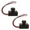 Heluok 2 Pack DC12V 24V 36V 48V Photoelectric Switch for