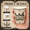 48 Pcs Halloween Paper Cups 9 oz Gothic Disposable Cups
