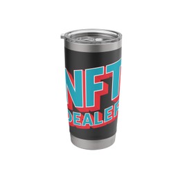 NFT Lover Crypto Non-Fungible Token Cryptocurrency Stainless Steel Insulated Tumbler
