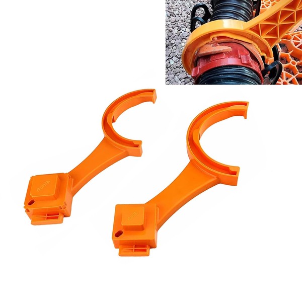 Polcatay 2 PCS RV Sewer Hose Wrench, Multi-purpose Anti-scratch Non-destructive