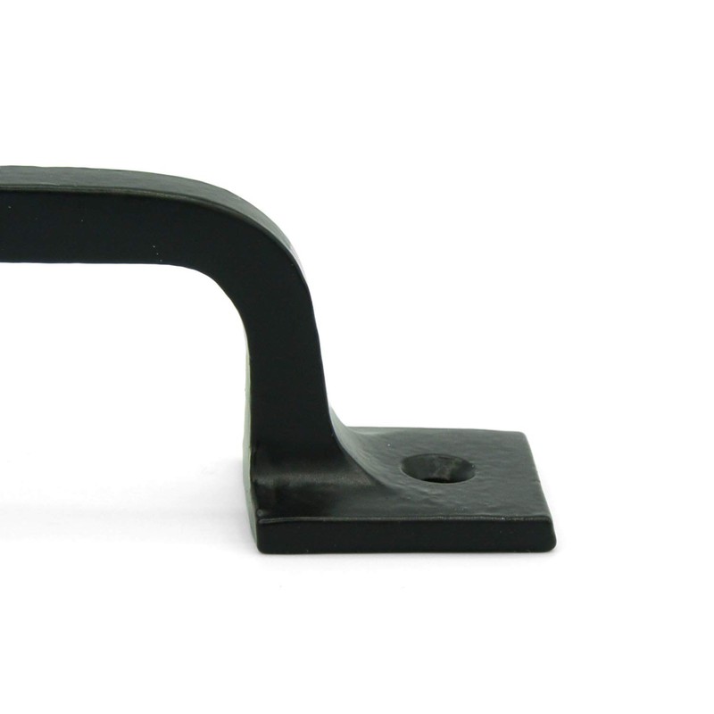 CRAFTSMAN ROAD Black Cast Iron Pull Handles 9 inch (Squared