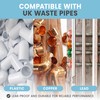 CranPlas | Reliable Toilet Waste Pipe Connector 200-340mm | Leak-Proof