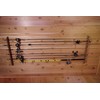 Old Cedar Outfitters 3-in-1 Hanging Fishing Rod Storage Rack, Hang