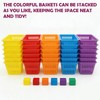 Odowalker Mini Storage Baskets Bins Colorful Pencil Containers