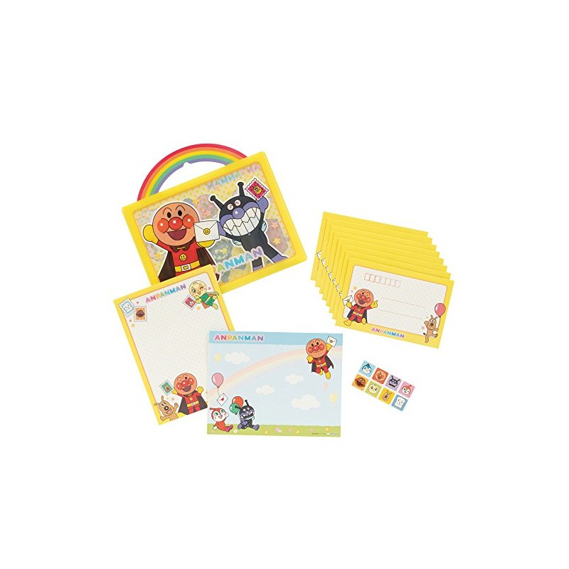 Sunstar Stationery Anpanman Letter Set Mane Bag 7800010A