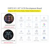 ESP32-S3 1.85inch Round Display Development Board, 360×360 IPS LCD, Dual-Core