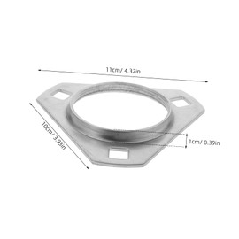Mikinona Bearing Flange Kit for Go Kart Axle Replacement Reliable Go Karts Parts for Smooth Operation and Enhanced Performance Optimized Design Reduces Friction and Noise