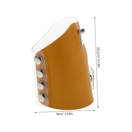 SAFIGLE Makeup Mixing Palette Protective Gloves Innovative Foundation Plate for Creative Makeup Blending Palette Easy to Clean Versatile Tool