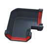 Anthracite Grey Square Gutter 90 Degree Angle, Freeflow 114mm Rain