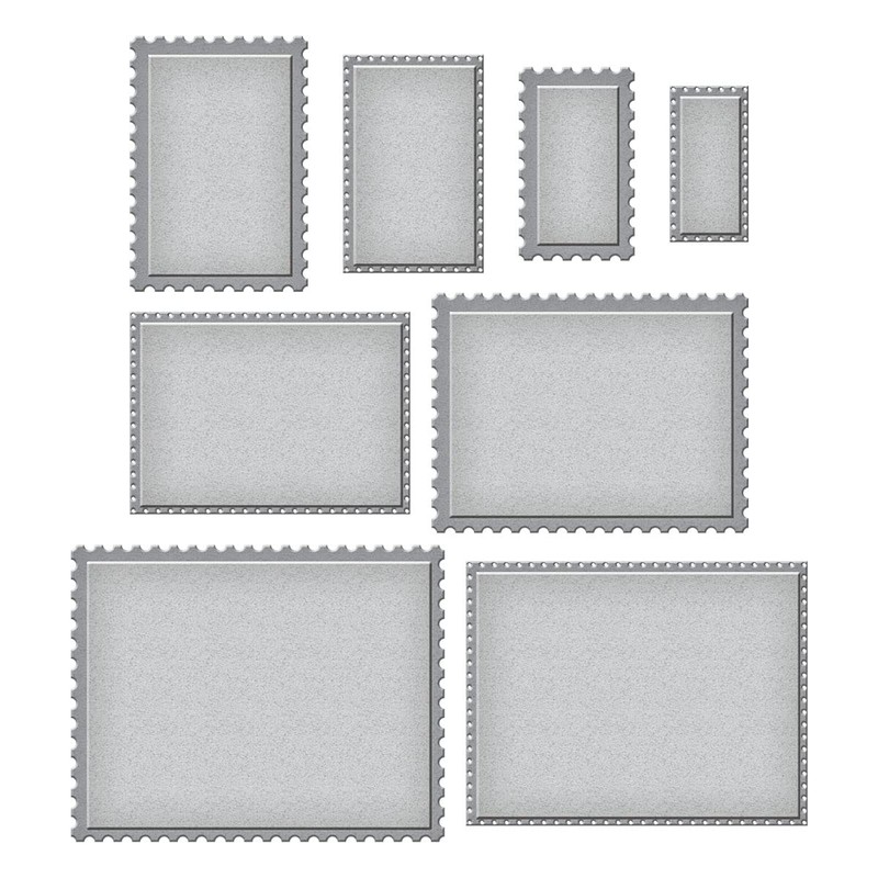 SPELLBINDERS Postage Edge Rectangles