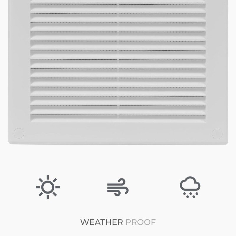 HVAC OV 8" x 8" (Outer Size) Square Air Vent