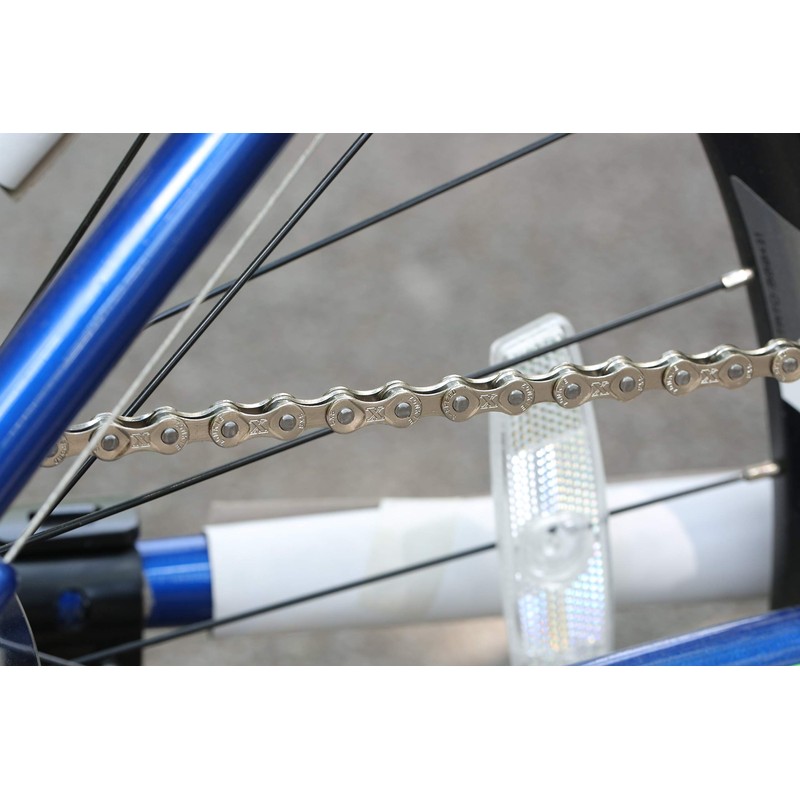 ZONKIE 5/6/7/8 Speed Bike Chain 1/2 x 3/32 Inch 122