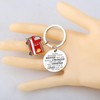BNQL Firefighter Keychain for Men Women Firefighter Fireman Gifts Firefighter
