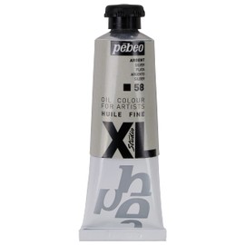Pébéo Fine Oil XL 37 ml Oil Painting Ideal for Beginners or Professionals Fine Art Painting Fine Quality Pébéo Oil Painting Silver 37 ml