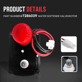 7286039 Water Softener Motor with Screws - Part # 7286039 (OEM)