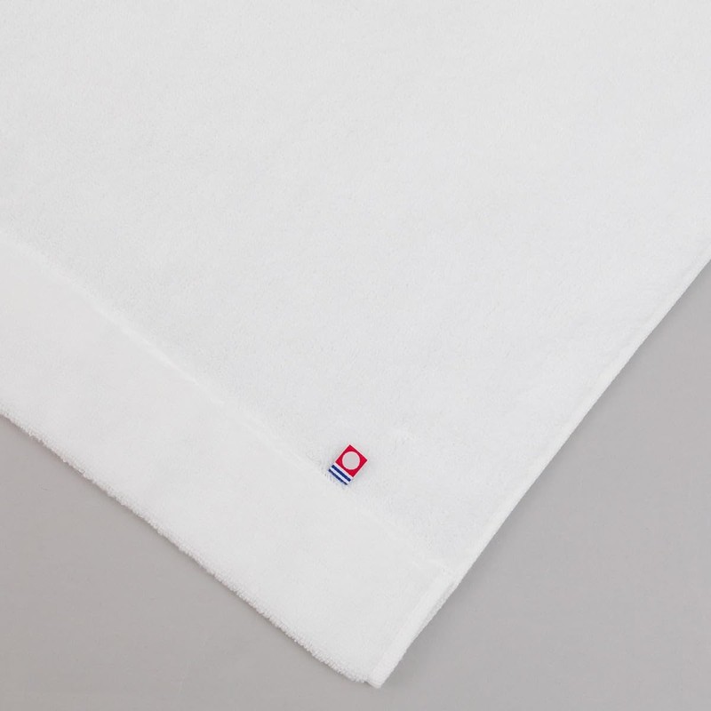 NITORI 7771858 Imabari Fluffy Bath Towel, White