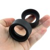 AYLIFU 2PCS 36mm bore Black Binocular Rubber Eyepiece Rubber Eyepiece