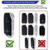 WENHENI for KIA Key Fob Cover Key Fob Shell with