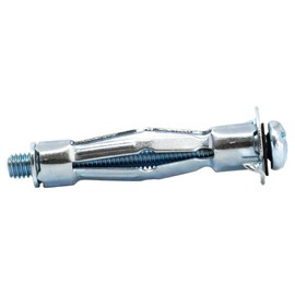 M5 x 65mm Drywall Anchors Plasterboard Cavity Wall Fixings Hollow Wall Anchors Plugs (Pack of 6)