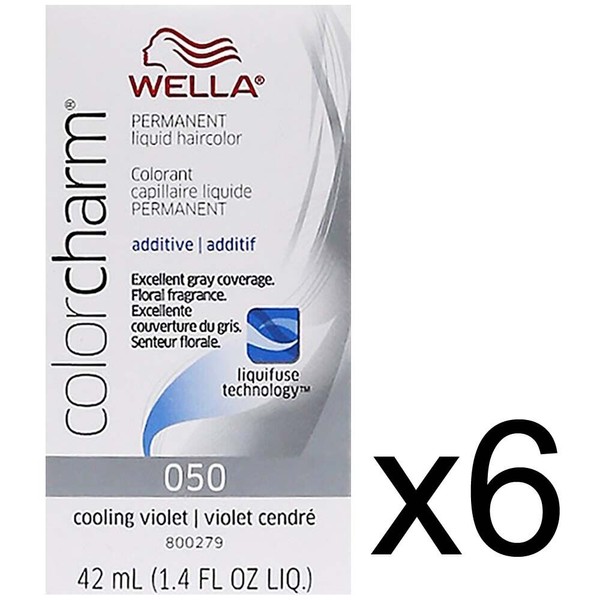 SALON WELLA COLOR CHARM ADDITIVE TONER DYE LIQUID 050 COOLING