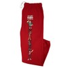 Popfunk Character Stack Mens Jogger Sweatpants, Red, X-Large