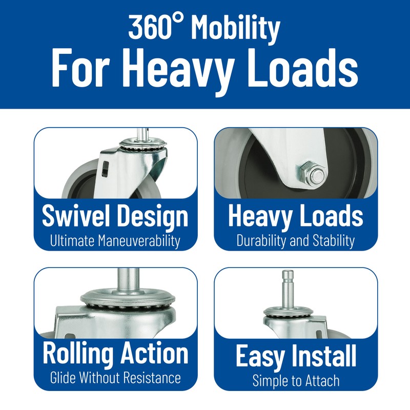 Carlisle FoodService Products CFS SBCC24000 Fold n' Go Cart Metal