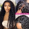 Twigoal Loose Deep Wave Lace Front Wigs Human Hair Wigs
