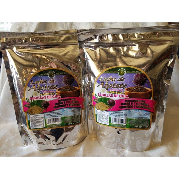 DINA Distributions Canary Seed Milk Powder w/Moringa Complex & Chia Seeds {Leche de Alpiste}-2 BAGS