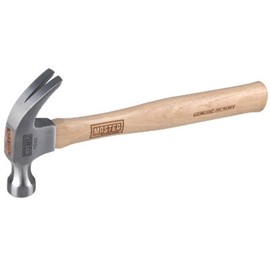 Master Mechanic 216628 Curved Claw Hammer, Hickory Handle, 16-oz. - Quantity 6