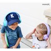 Riwbox WT-7S Kids Bluetooth Headphones Light Up, Foldable Stero Wireless